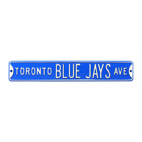 Toronto Blue Jays - BLUE JAYS AVE - Embossed Steel Street Sign