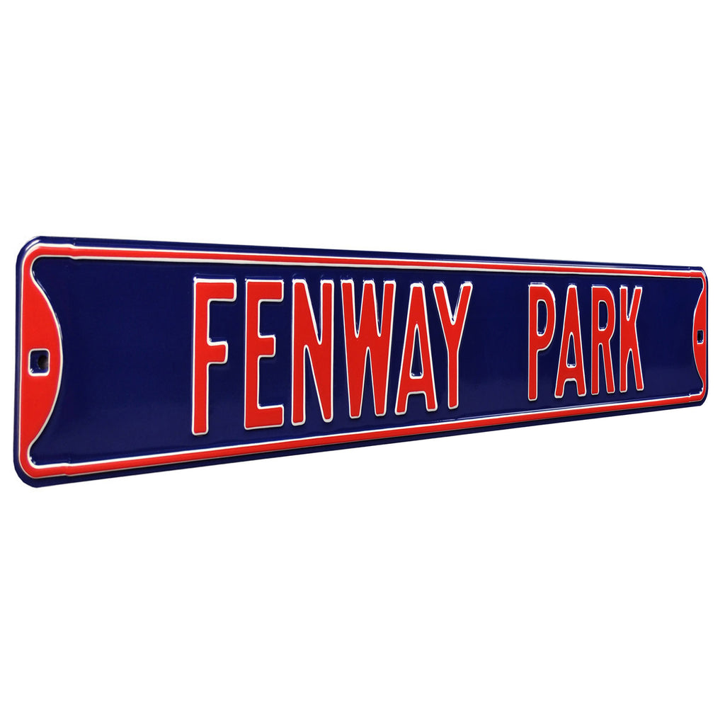 Boston Red Sox - FENWAY PARK - Embossed Steel Street Sign