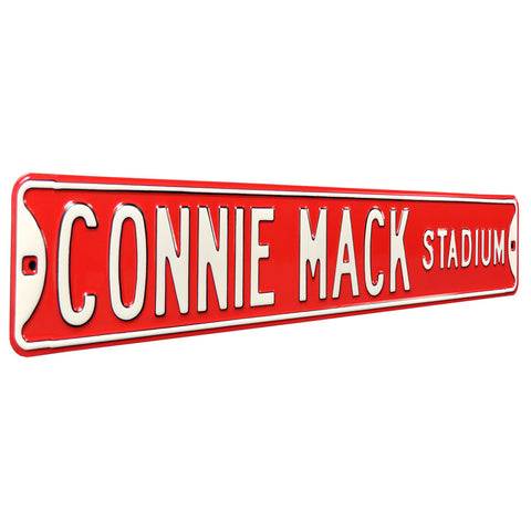 Philadelphia Phillies - CONNIE MACK STADIUM - Embossed Steel Street Sign