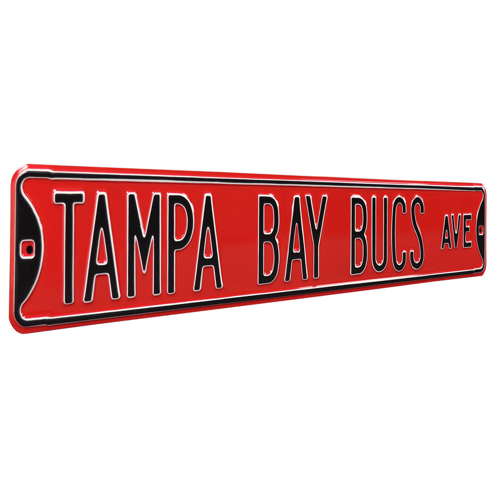 Steel Street Sign: Tampa Bay Bucs Dr