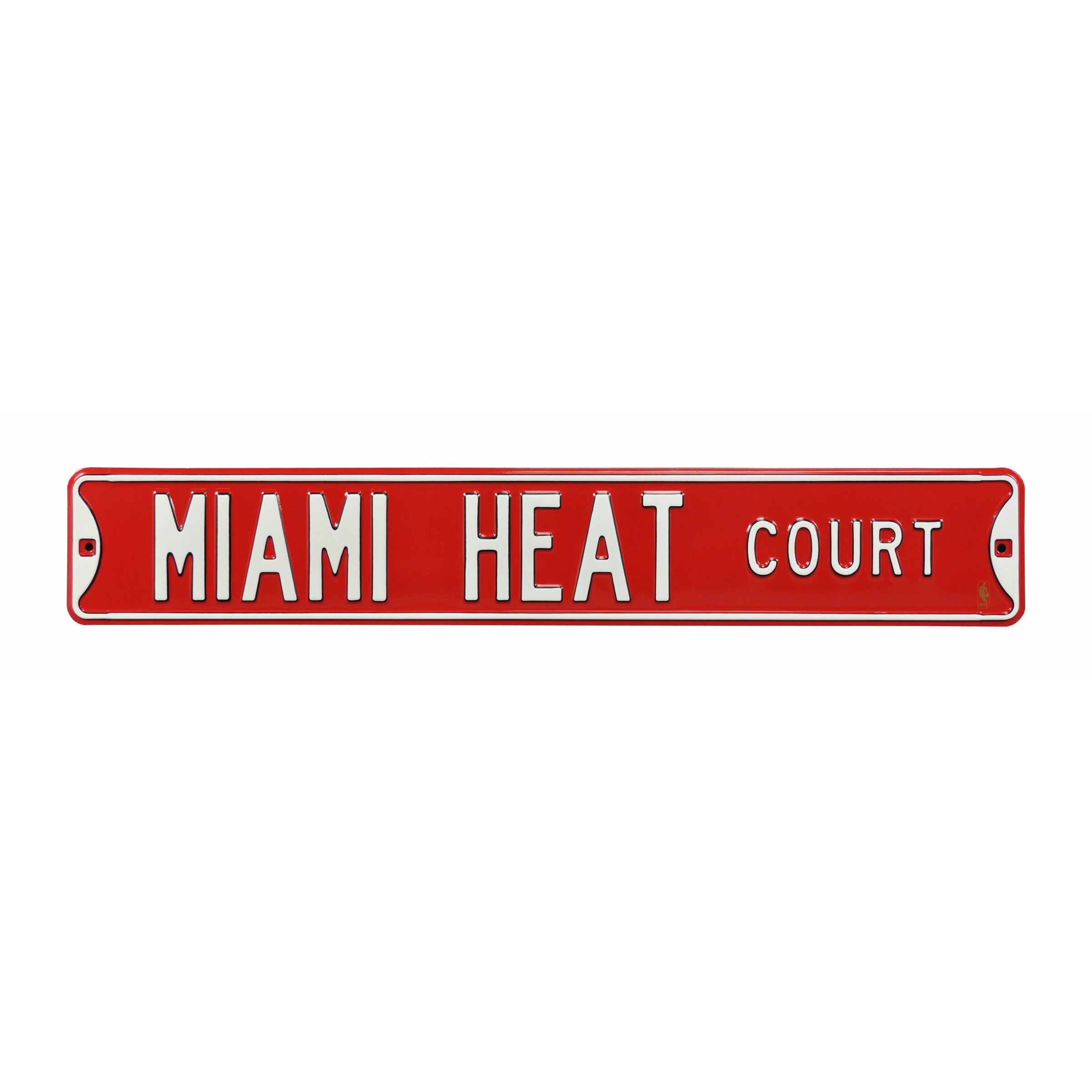 Miami Heat - MIAMI HEAT CT - Embossed Steel Street Sign