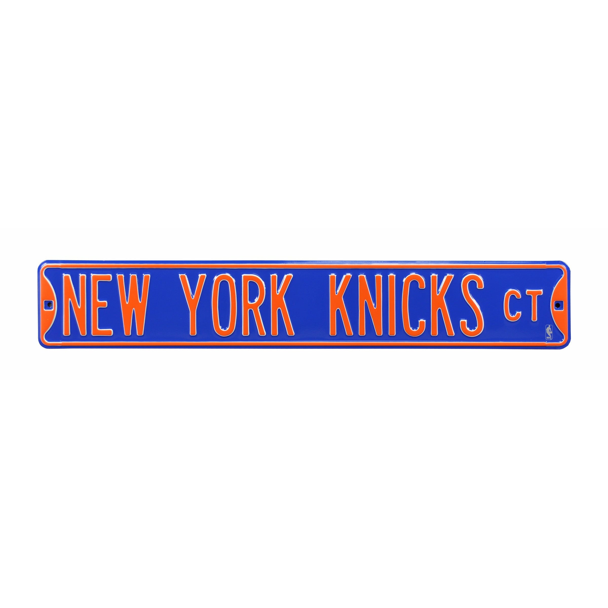 New York Knicks - NEW YORK KNICKS CT - Embossed Steel Street Sign