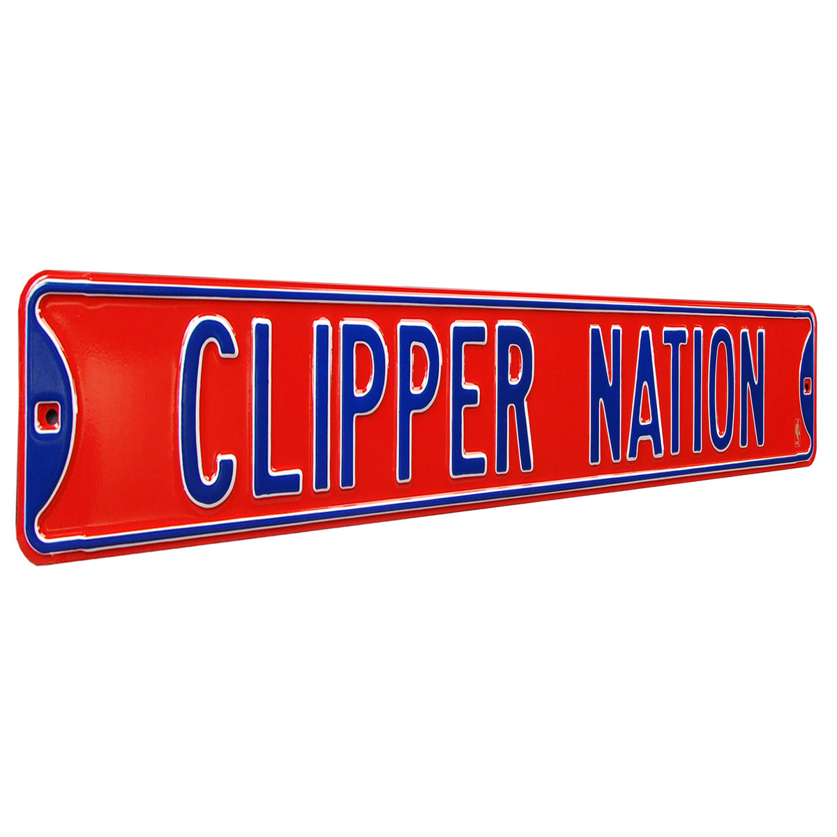 Los Angeles Clippers - LA CLIPPER NATION - Embossed Steel Street Sign ...