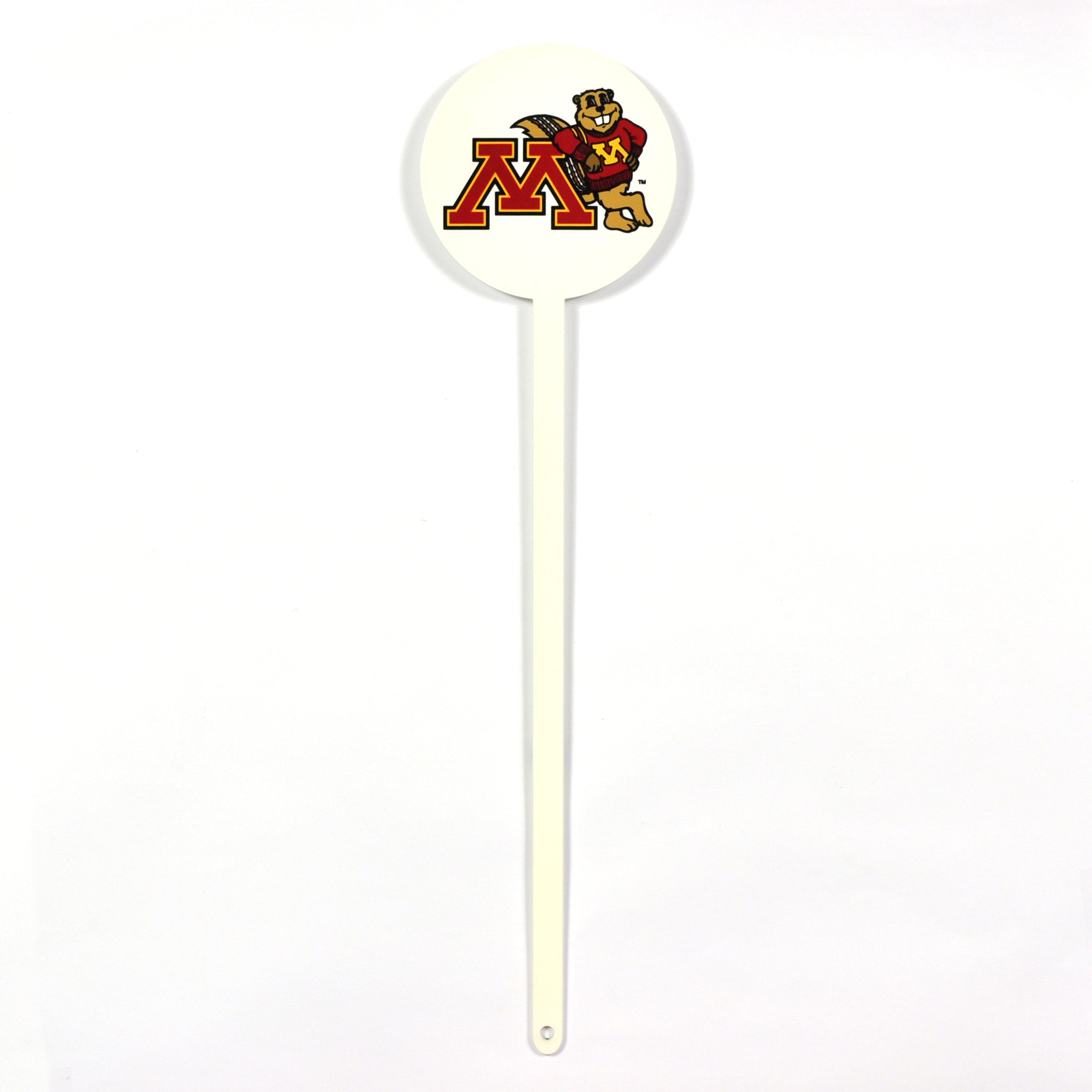 Minnesota Golden Gophers Goldy Steel Garden Stake
