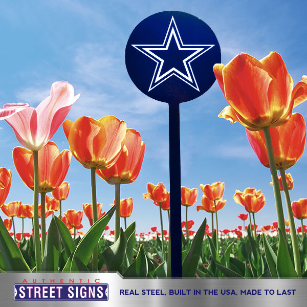 Dallas Cowboys Steel Garden Stake