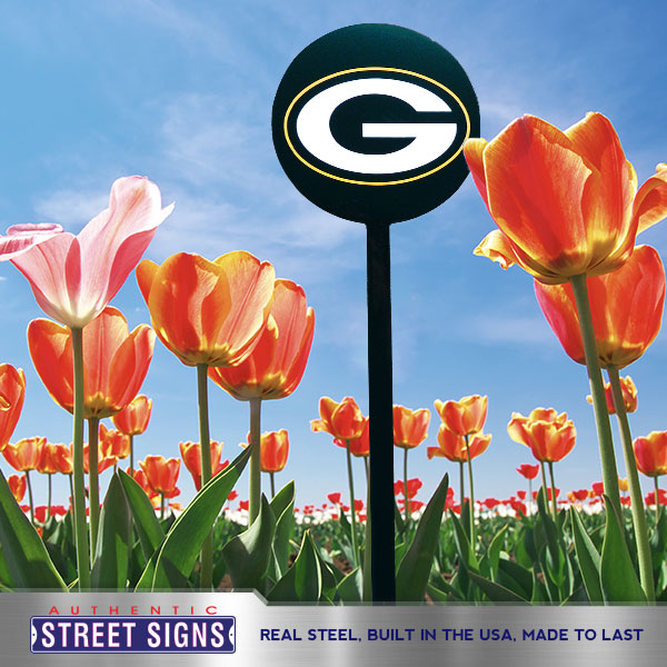 Green Bay Packers Steel Garden Stake