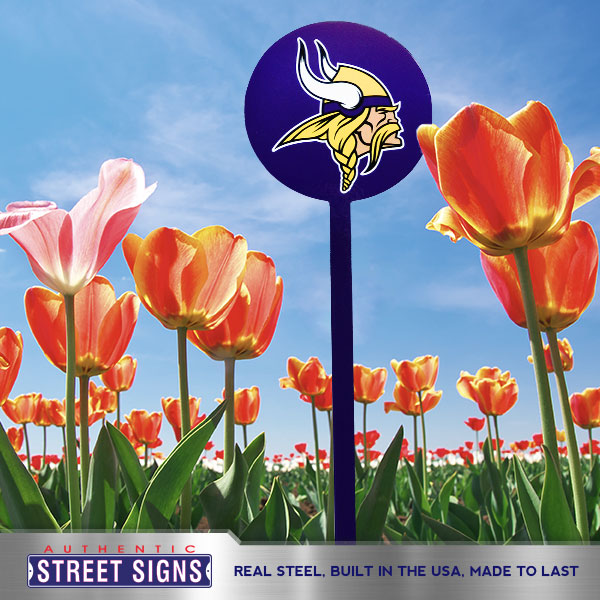 Minnesota Vikings Steel Garden Stake