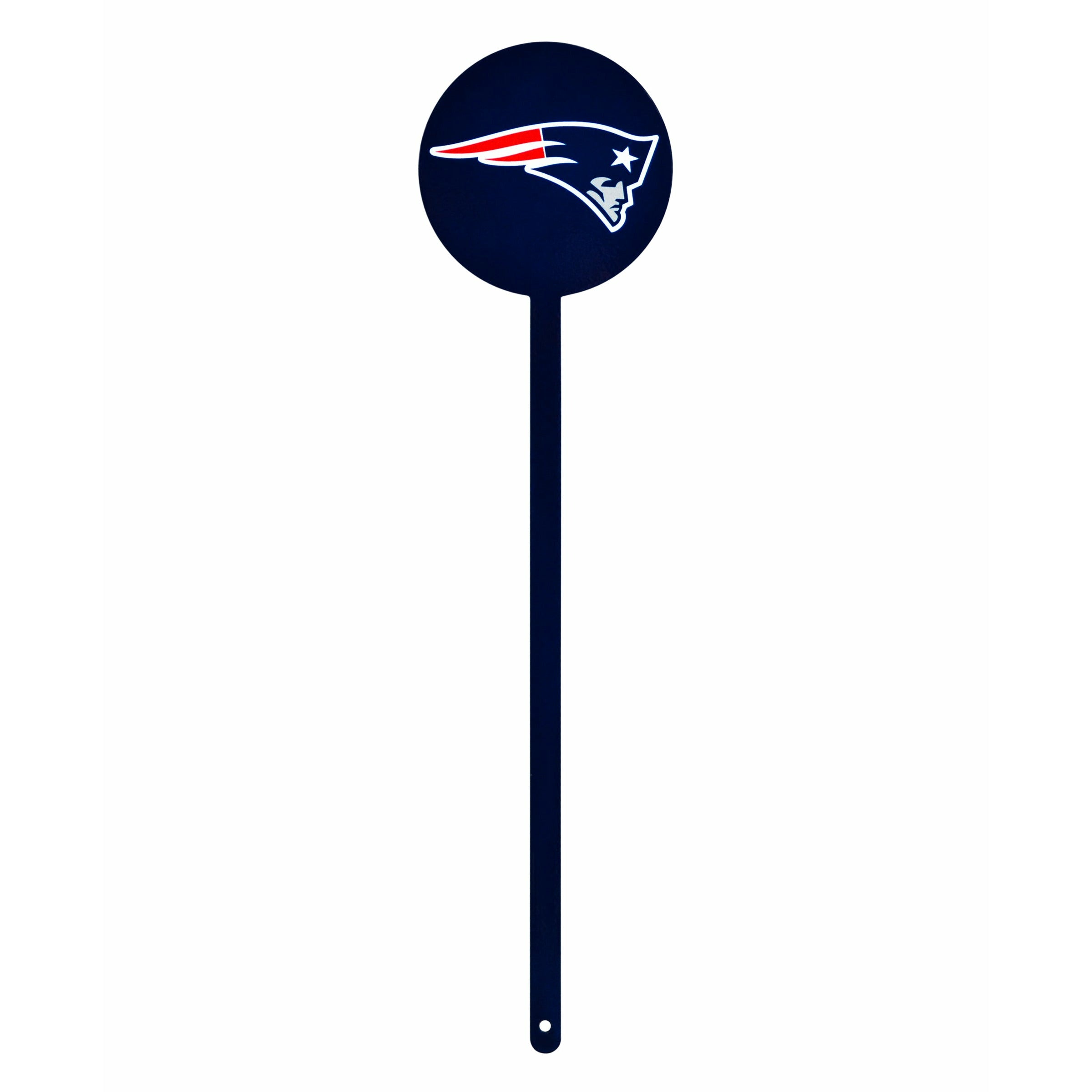 New England Patriots Steel Garden Stake