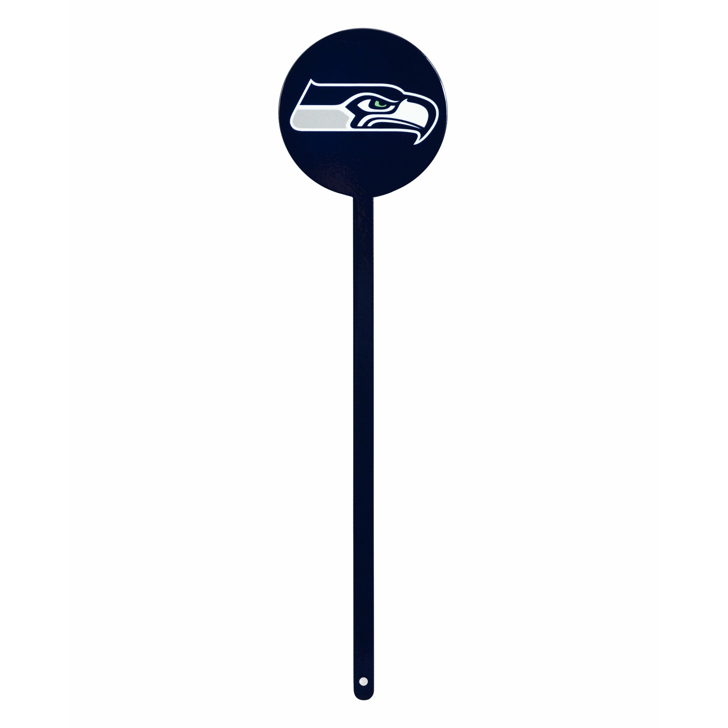 Seattle Seahawks Steel Garden Stake
