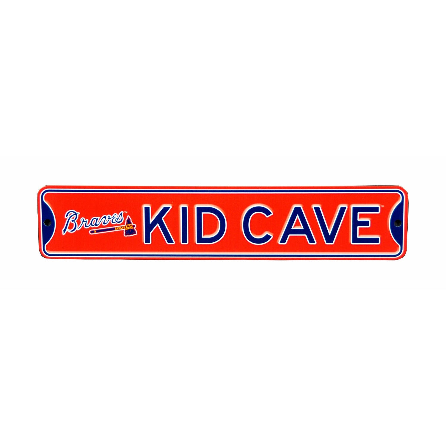 Atlanta Braves - KID CAVE - Steel Street Sign