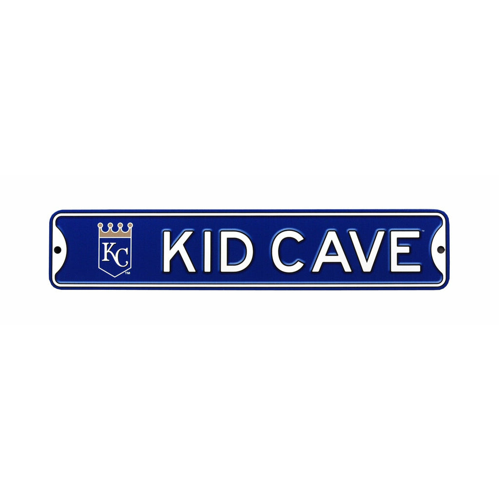Kansas City Royals - KID CAVE - Steel Street Sign