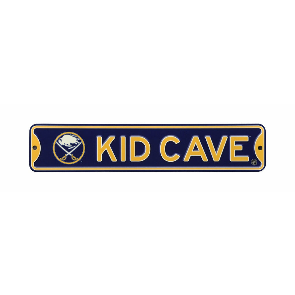 Buffalo Sabres - KID CAVE - Steel Street Sign
