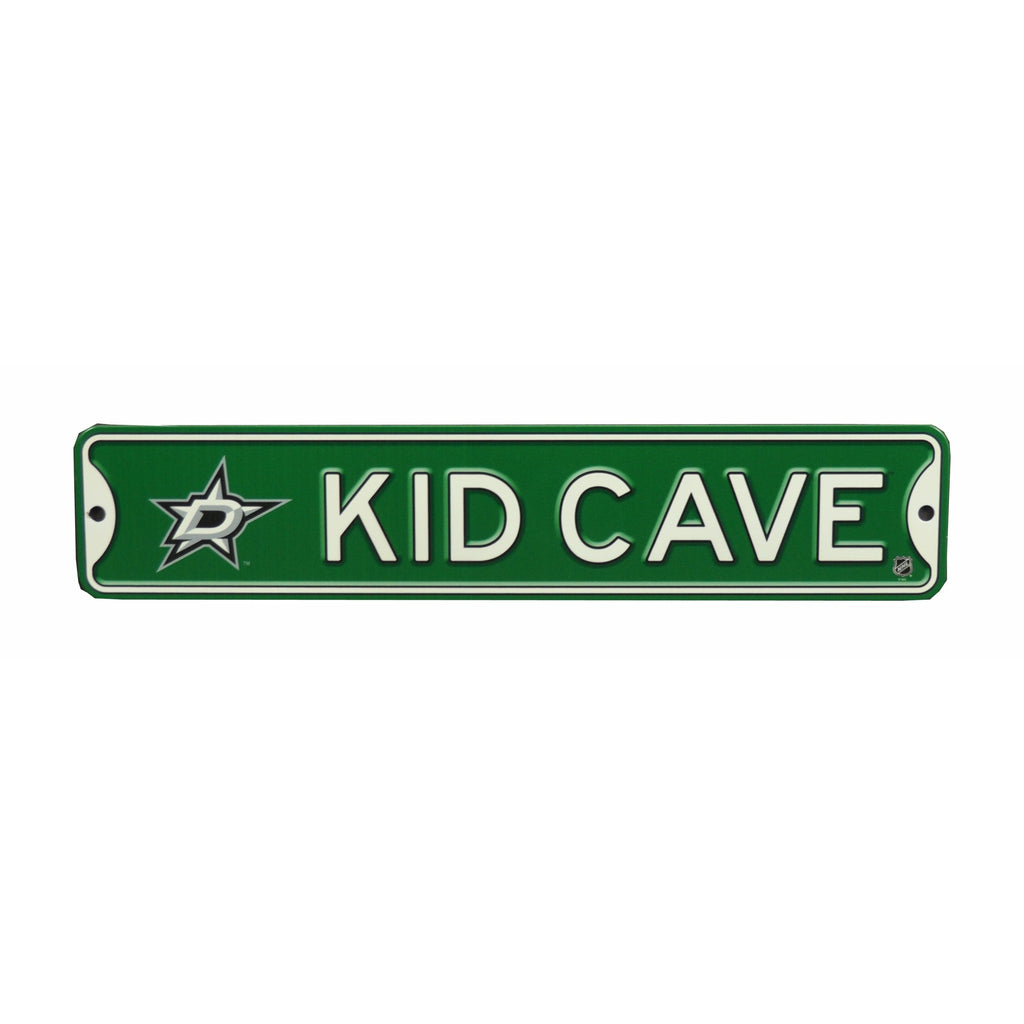 Dallas Stars - KID CAVE - Steel Street Sign