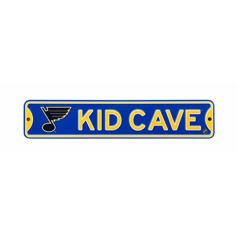 St. Louis Blues - KID CAVE - Steel Street Sign