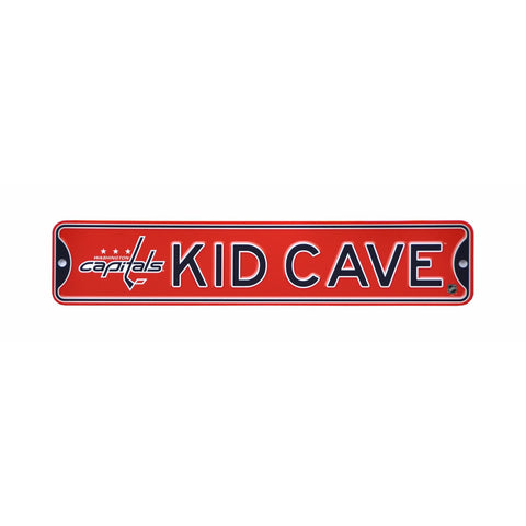 Washington Capitals - KID CAVE - Steel Street Sign