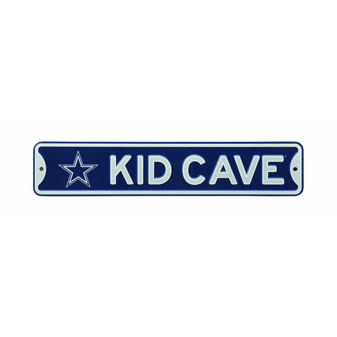 Dallas Cowboys - KID CAVE - Steel Street Sign