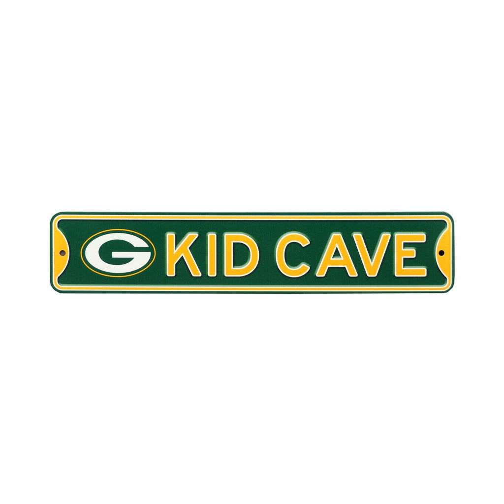 Green Bay Packers - KID CAVE - Steel Street Sign