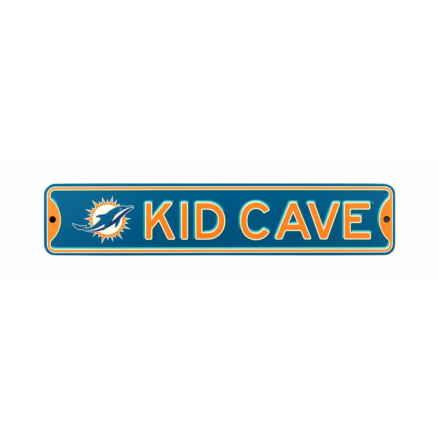 Miami Dolphins - KID CAVE - Steel Street Sign