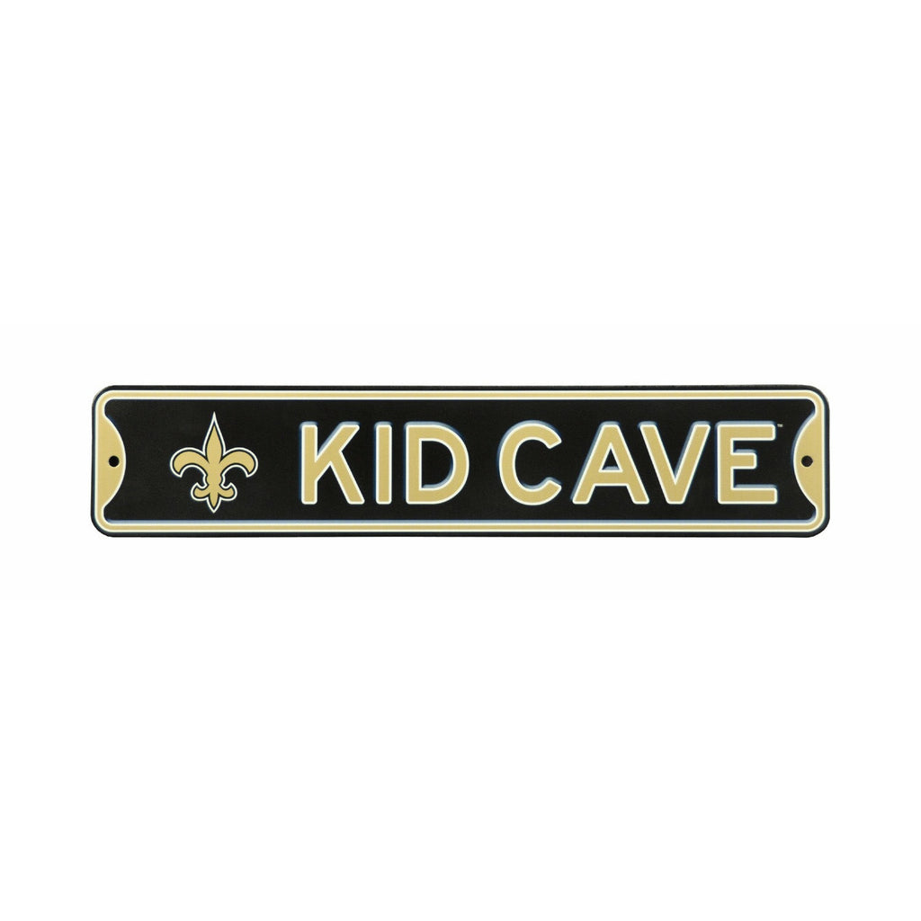 New Orleans Saints - KID CAVE - Steel Street Sign