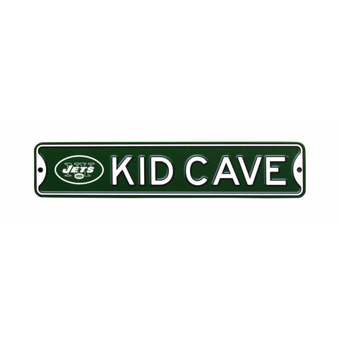 New York Jets - KID CAVE - Steel Street Sign