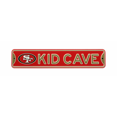 San Francisco 49ers - KID CAVE - Steel Street Sign