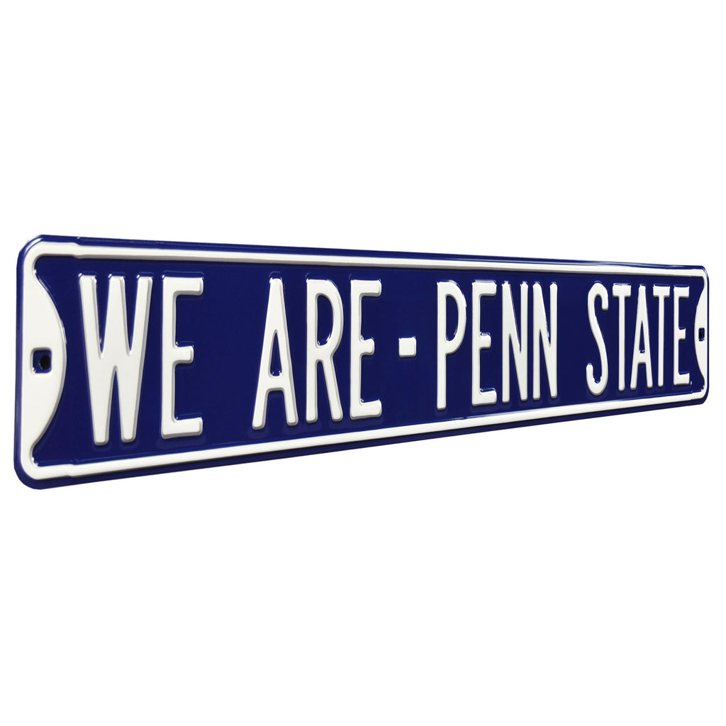 Penn State Nittany Lions - WE ARE PENN STATE - Embossed Steel Street Sign