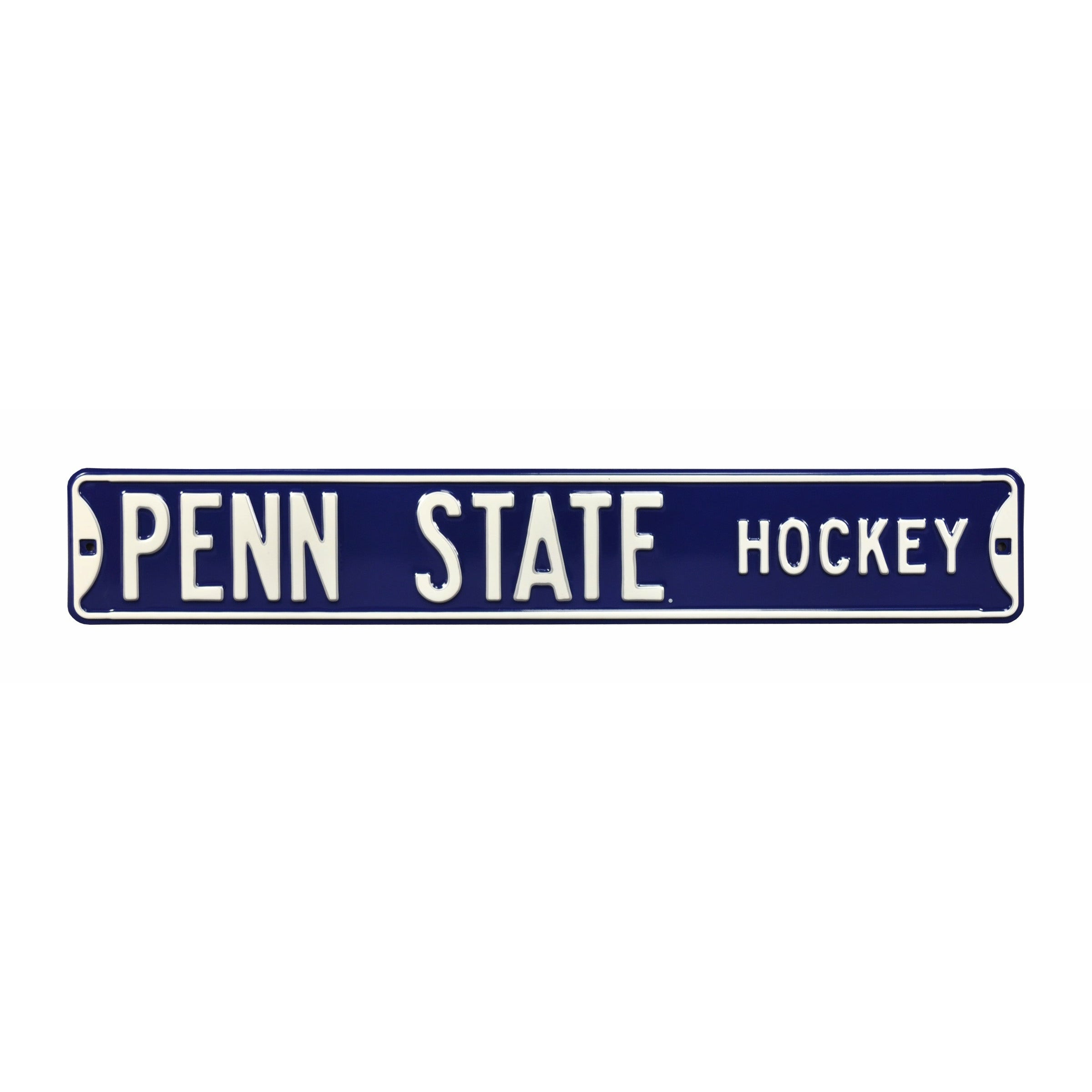 Penn State Nittany Lions - PENN STATE HOCKEY - Embossed Steel Street Sign