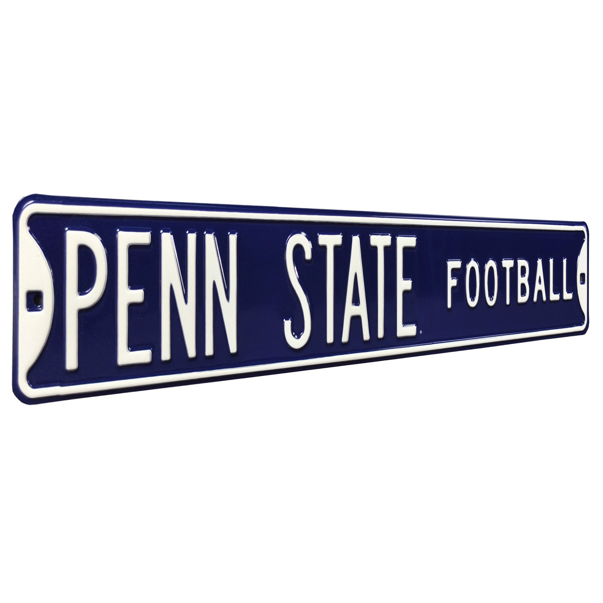 Penn State Nittany Lions - PENN STATE FOOTBALL - Embossed Steel Street Sign
