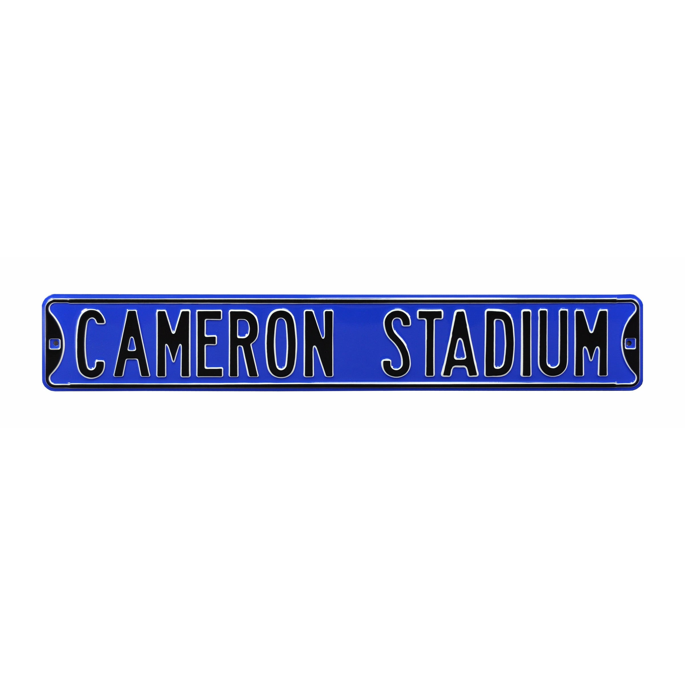Duke Blue Devils - CAMERON STADIUM - Embossed Steel Street Sign