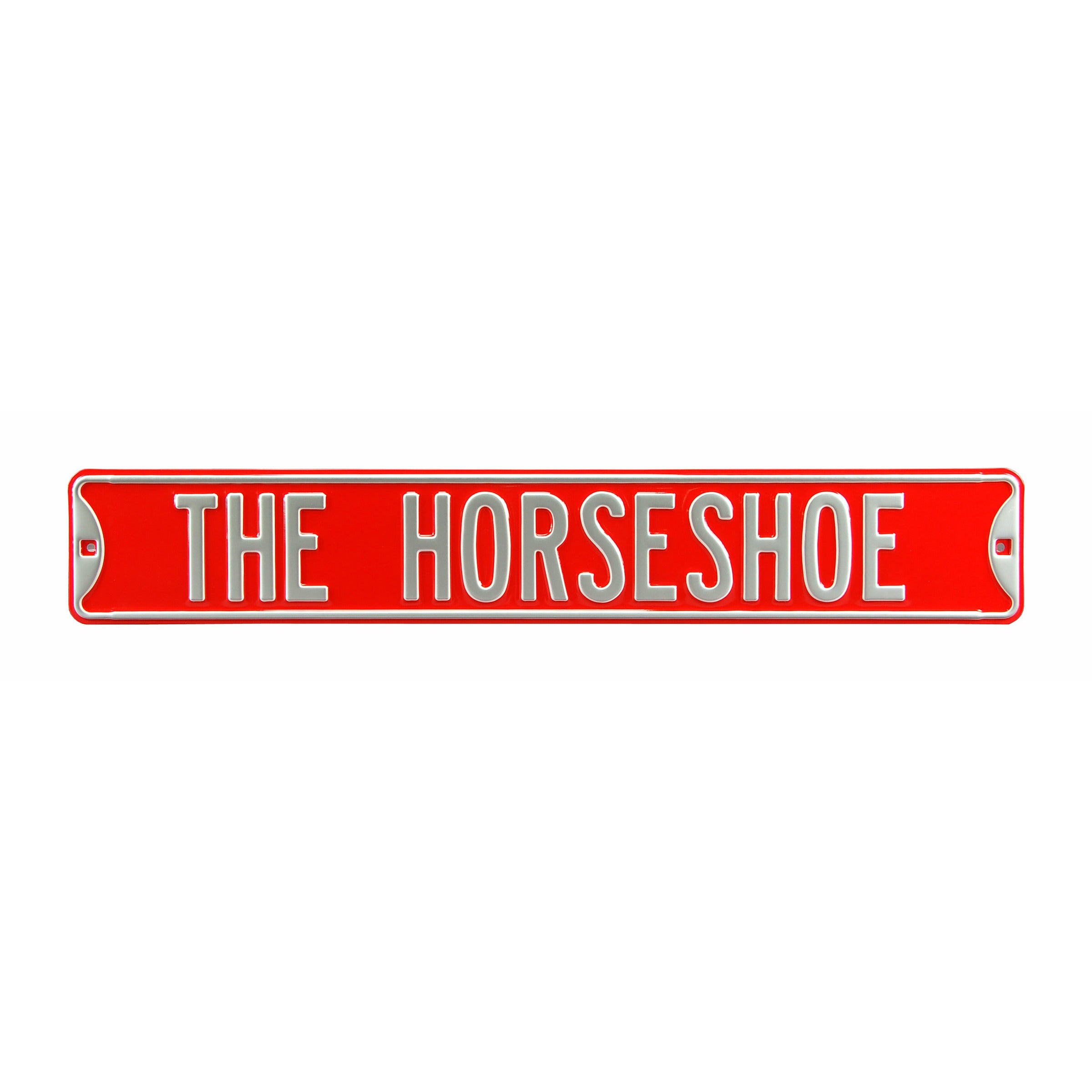 Ohio State Buckeyes - THE HORSESHOE - Embossed Steel Street Sign