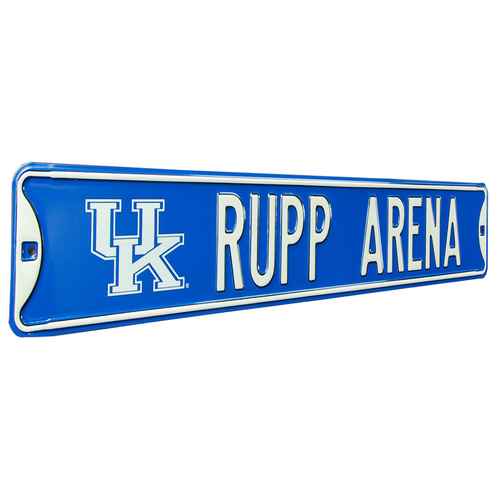 Kentucky Wildcats - RUPP ARENA - Embossed Steel Street Sign