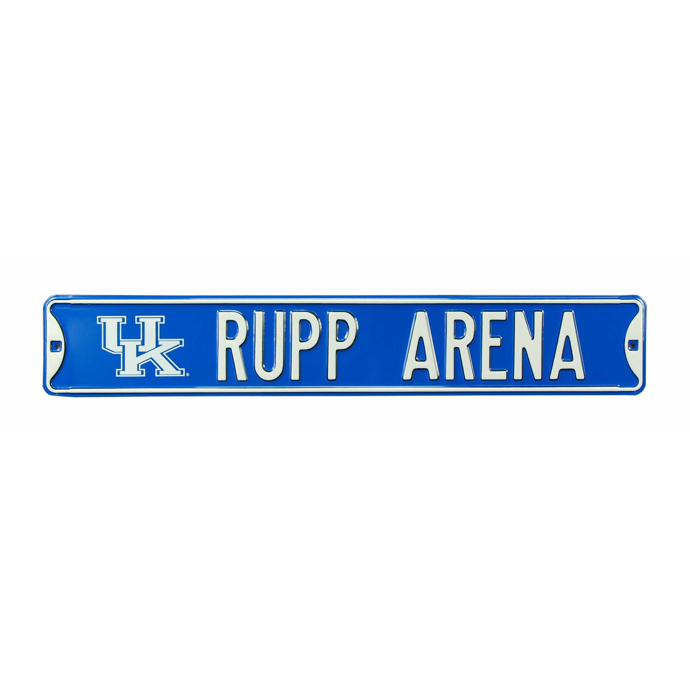 Kentucky Wildcats - RUPP ARENA - Embossed Steel Street Sign