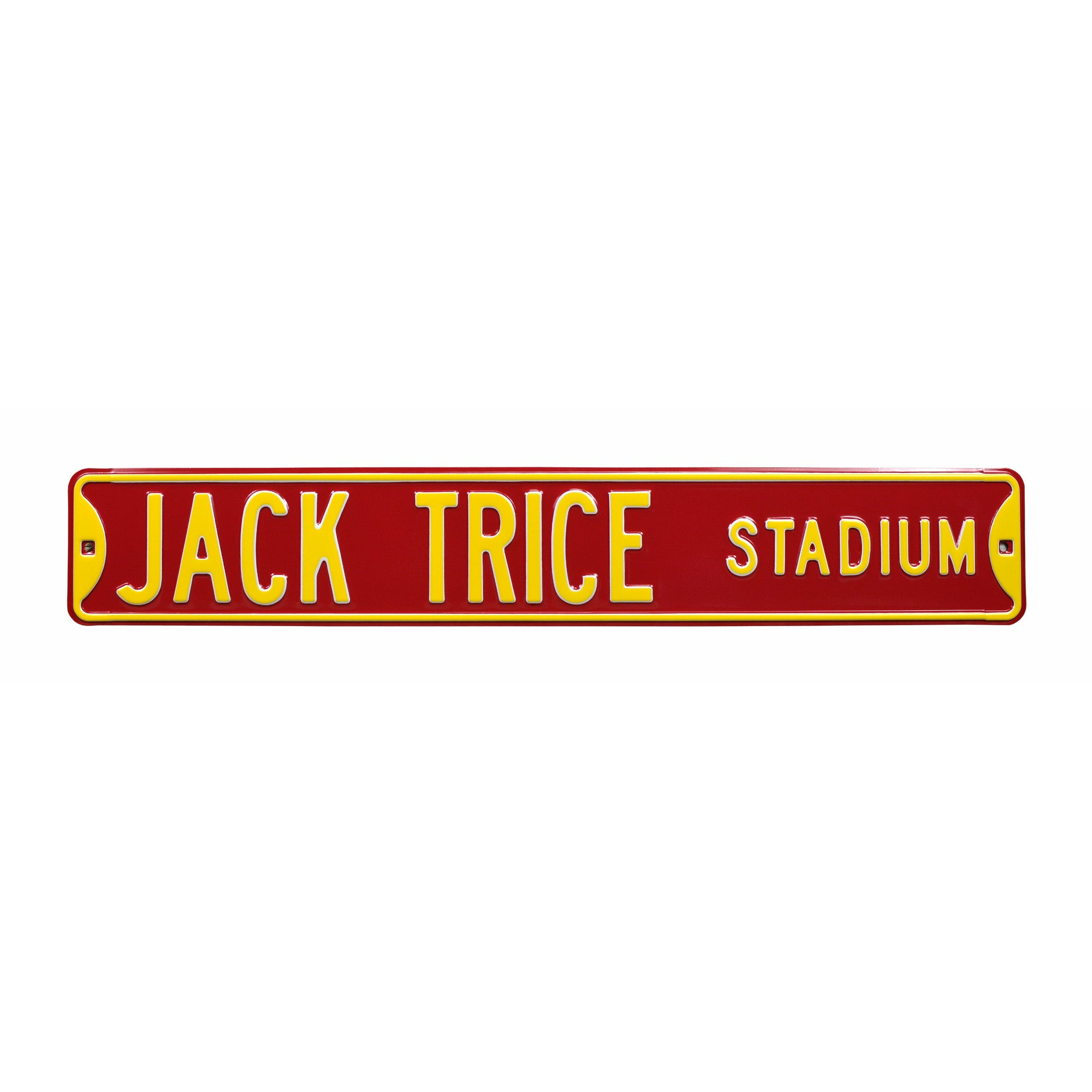 Iowa State Cyclones - JACK TRICE STADIUM - Embossed Steel Street Sign