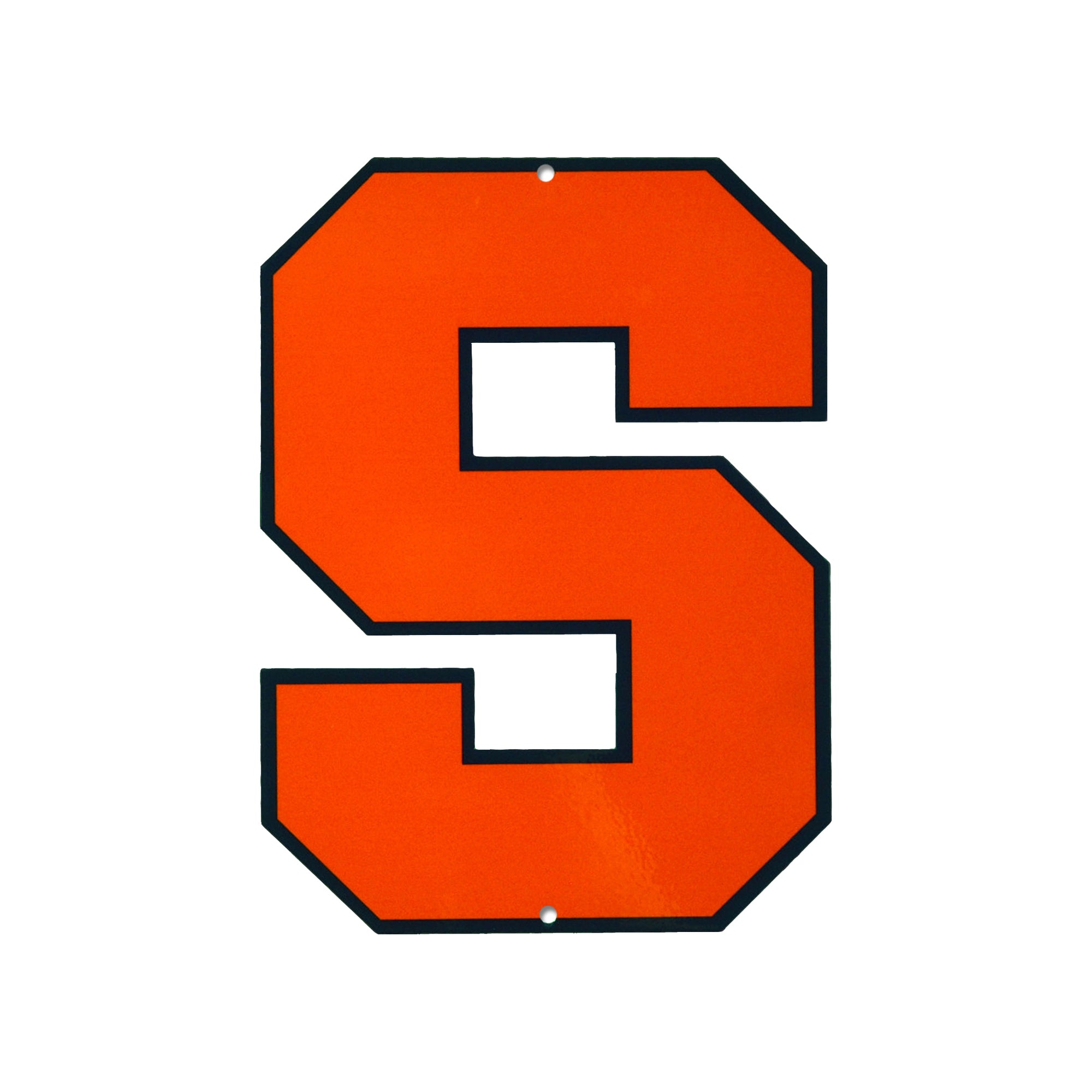 Syracuse Orange 12" Spirit Size Steel Laser Cut Sign