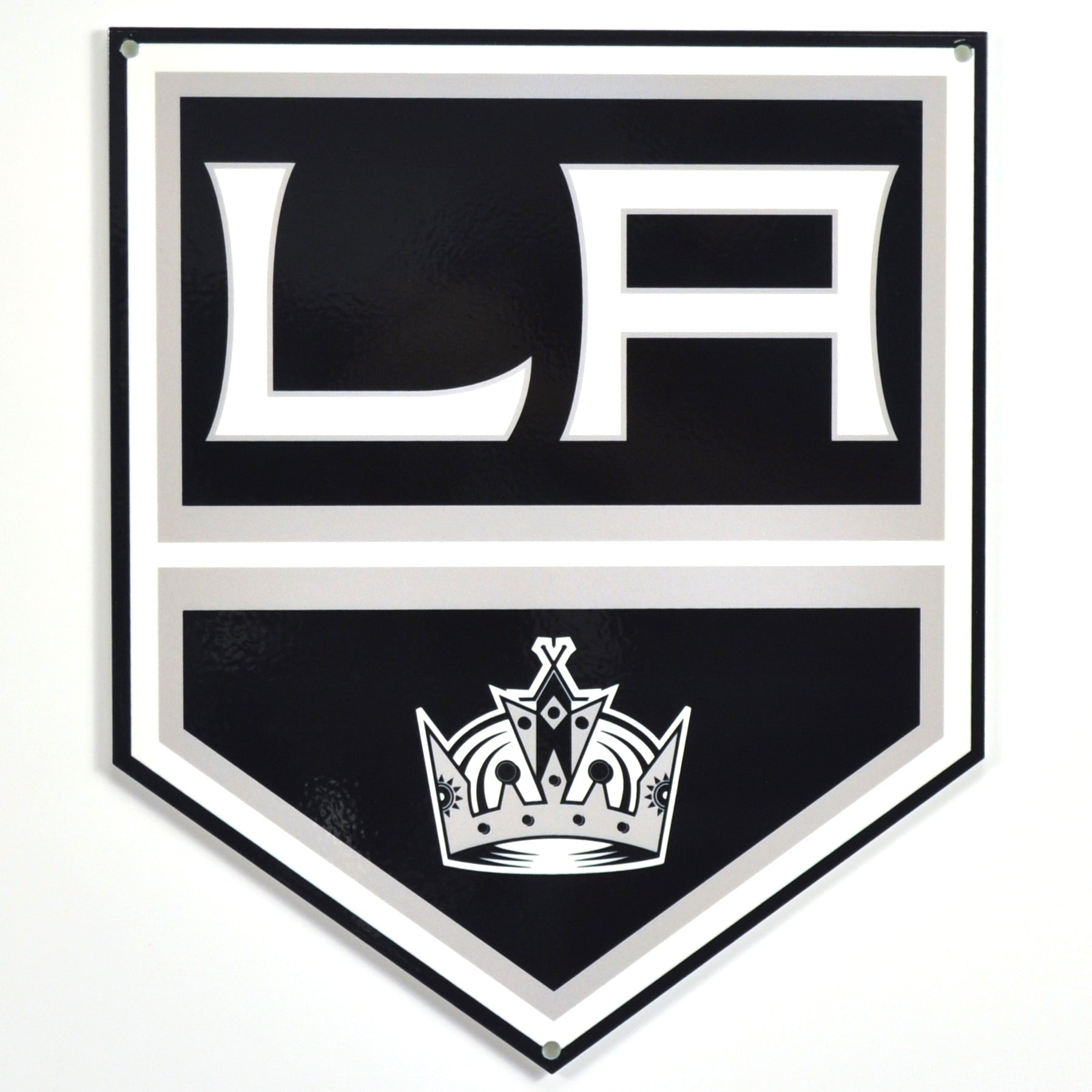 Los Angeles Kings 24"x20" Statement Size Steel Laser Cut Sign