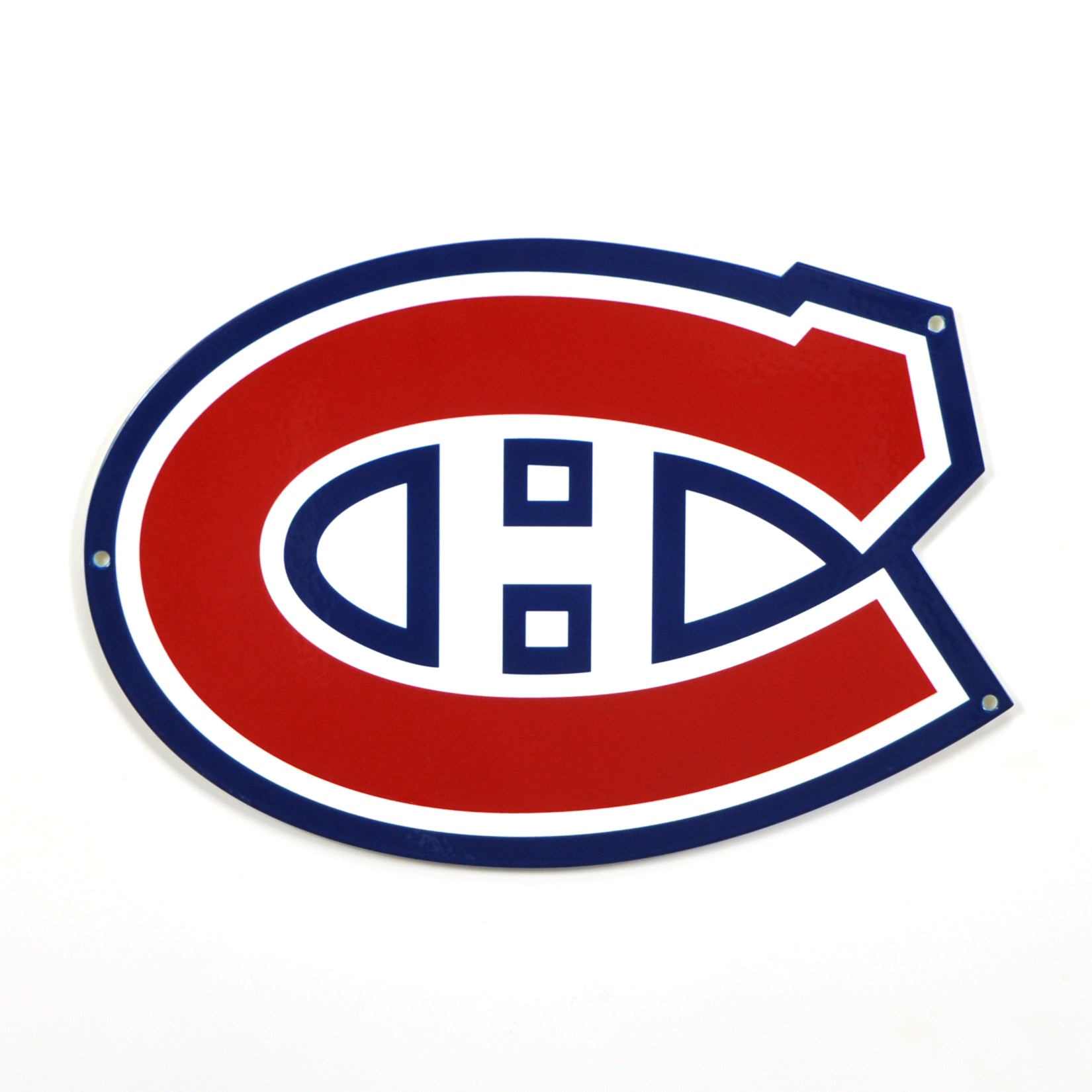 Montreal Canadiens 24" x 16" Statement Size Steel Laser Cut Sign