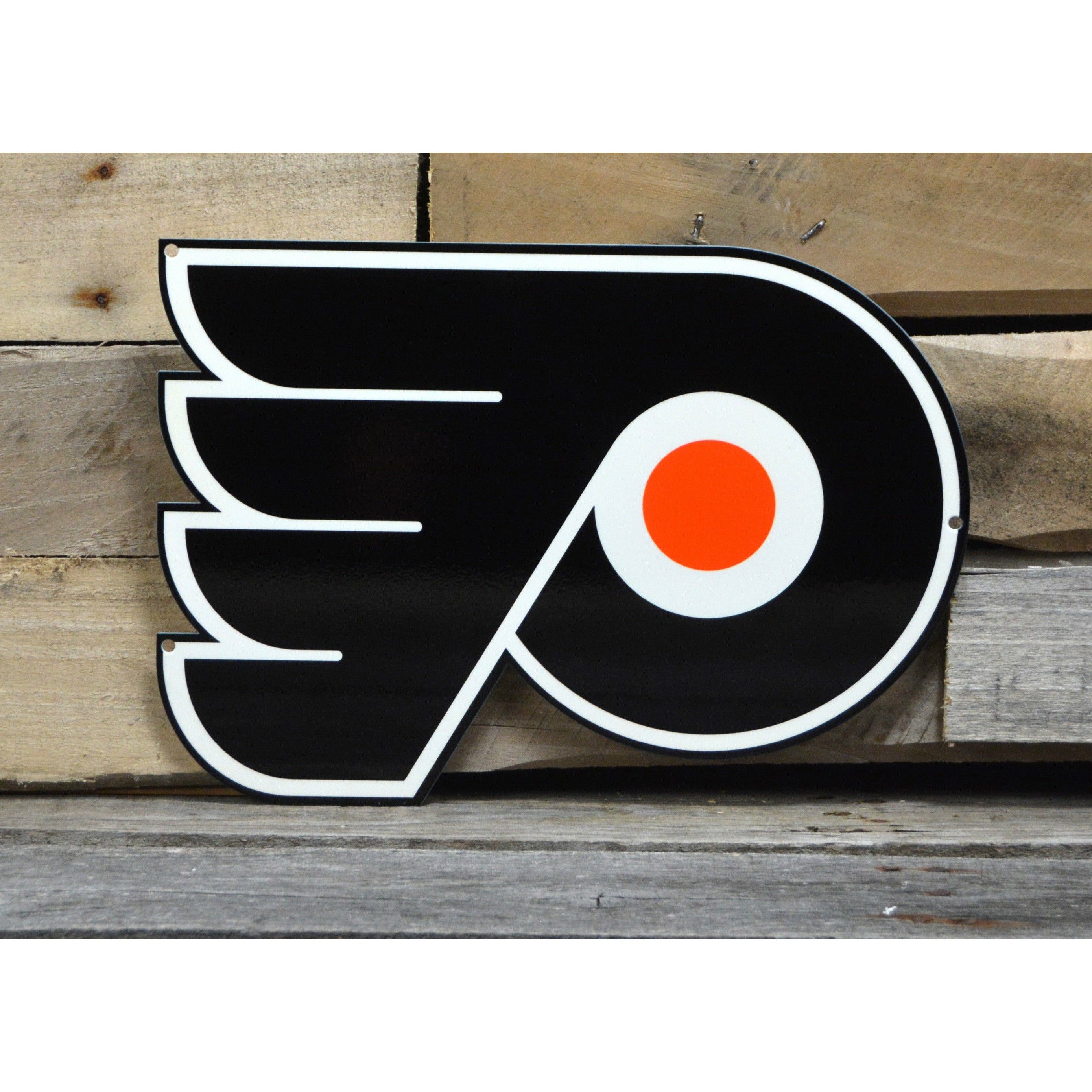 Philadelphia Flyers 12" Spirit Size Steel Laser Cut Sign