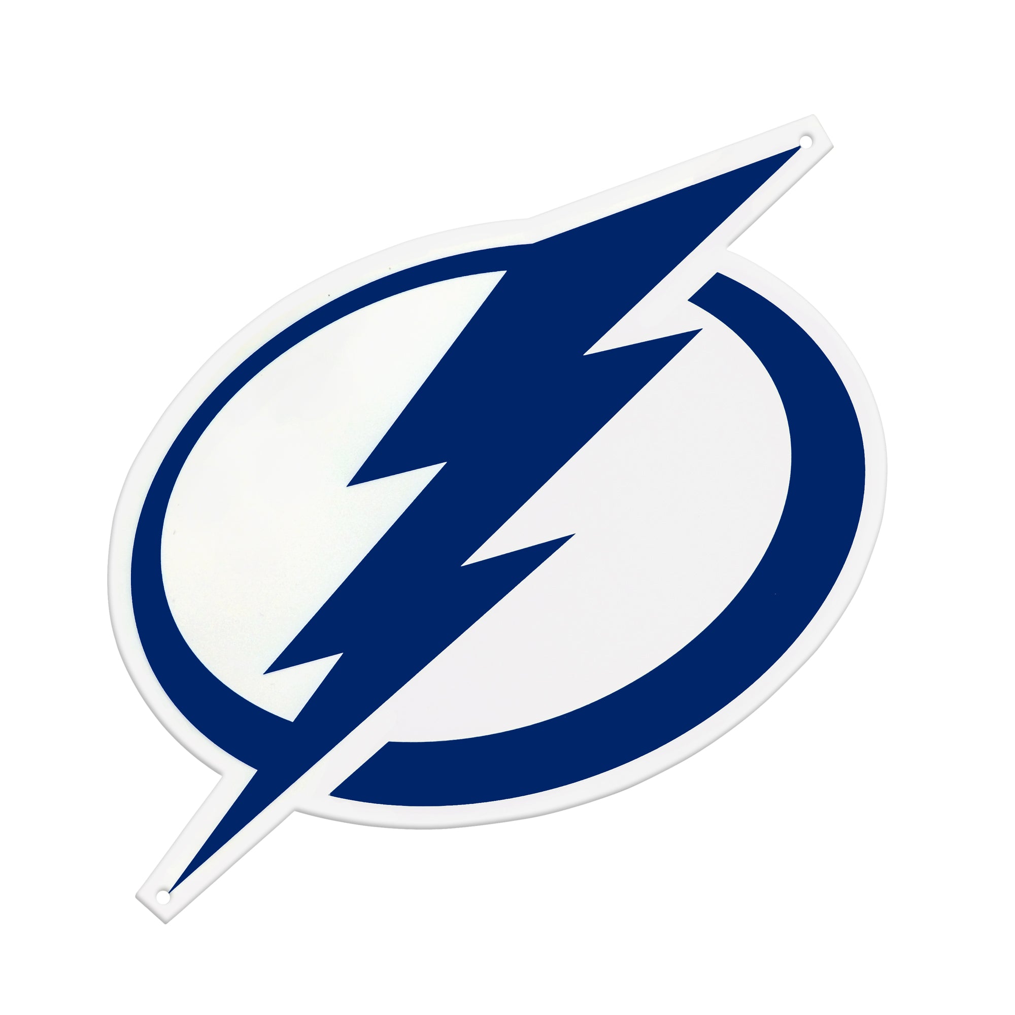 Tampa Bay Lightning 12" Spirit Size Steel Laser Cut Sign