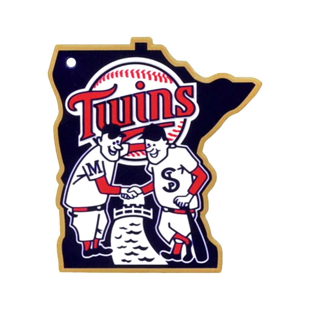 Minnesota Twins - Minnie & Paul Steel Super Magnet