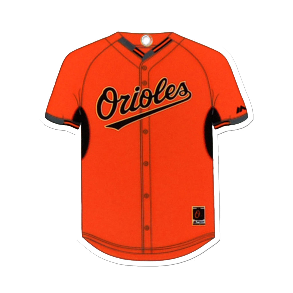black and orange orioles jersey