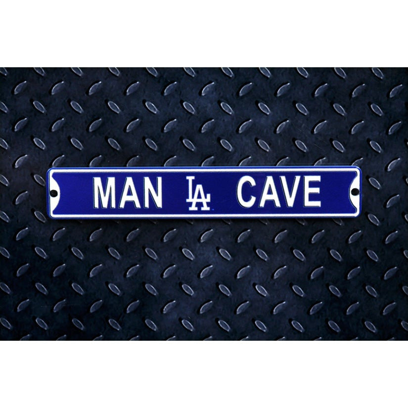 Los Angeles Dodgers - MAN CAVE Steel Super Magnet