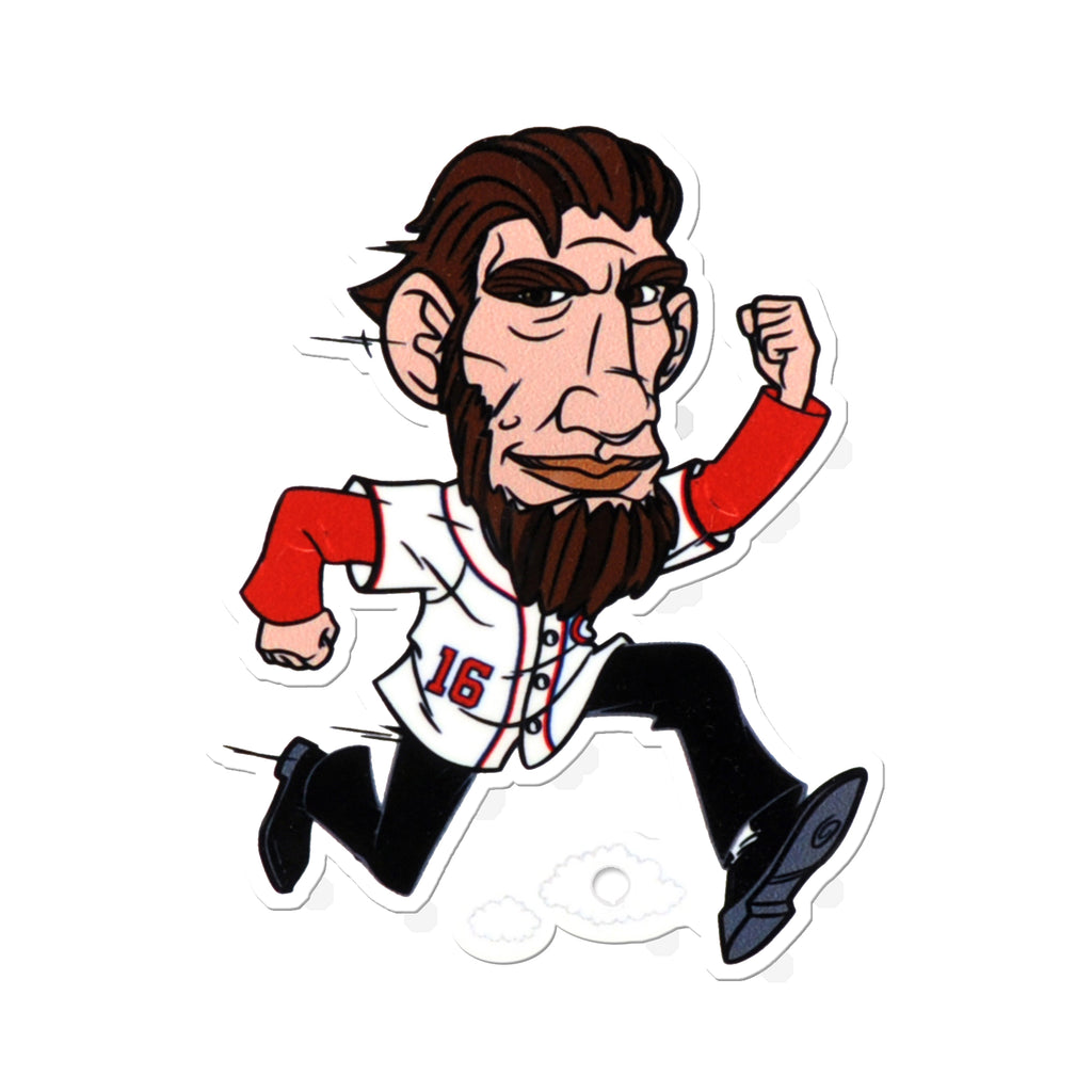 Washington Nationals - President Lincoln Steel Super Magnet