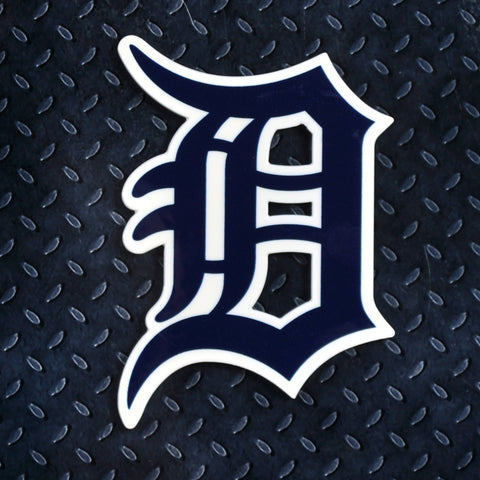 Detroit Tigers - Stylized D Steel Super Magnet