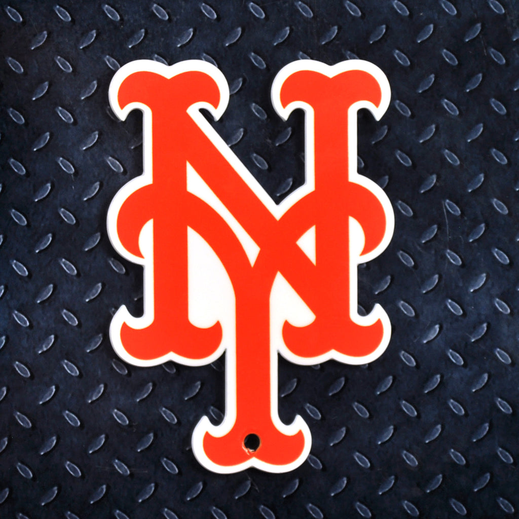 New York Mets - Orange NY Steel Super Magnet