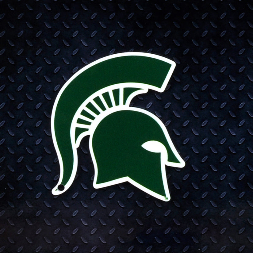 Michigan State Spartans - Spartys Mark Single Layer Dimensional