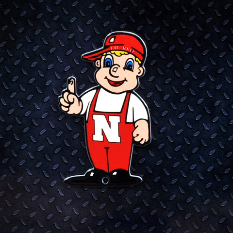 Nebraska Cornhuskers - Lil Red Steel Super Magnet