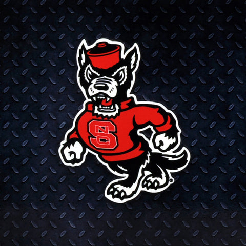NC State Wolfpack - Strutting Wolf Steel Super Magnet