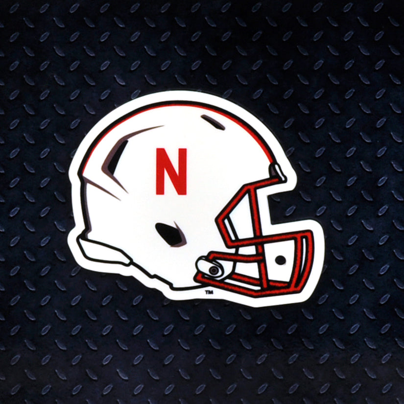 Nebraska Cornhuskers - Helmet Steel Super Magnet