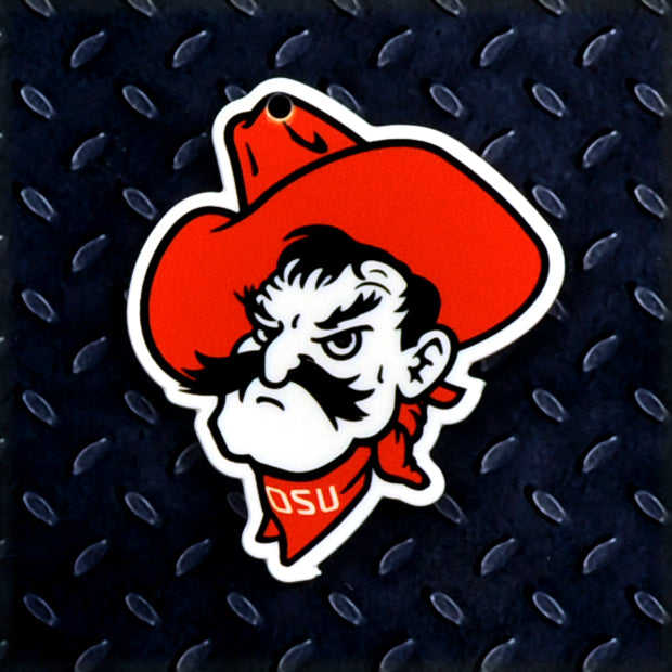 Oklahoma State Cowboys - Pete Head Steel Super Magnet