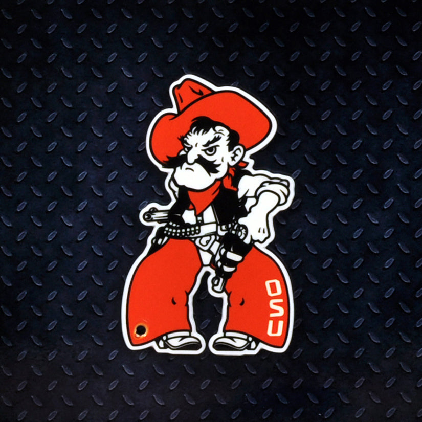 Oklahoma State Cowboys - Standing Pete Steel Super Magnet